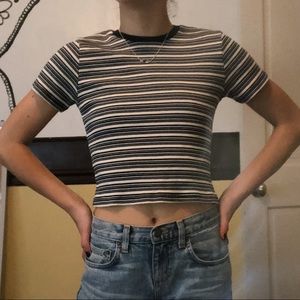 BRANDY MELVILLE stripped tee shirt!